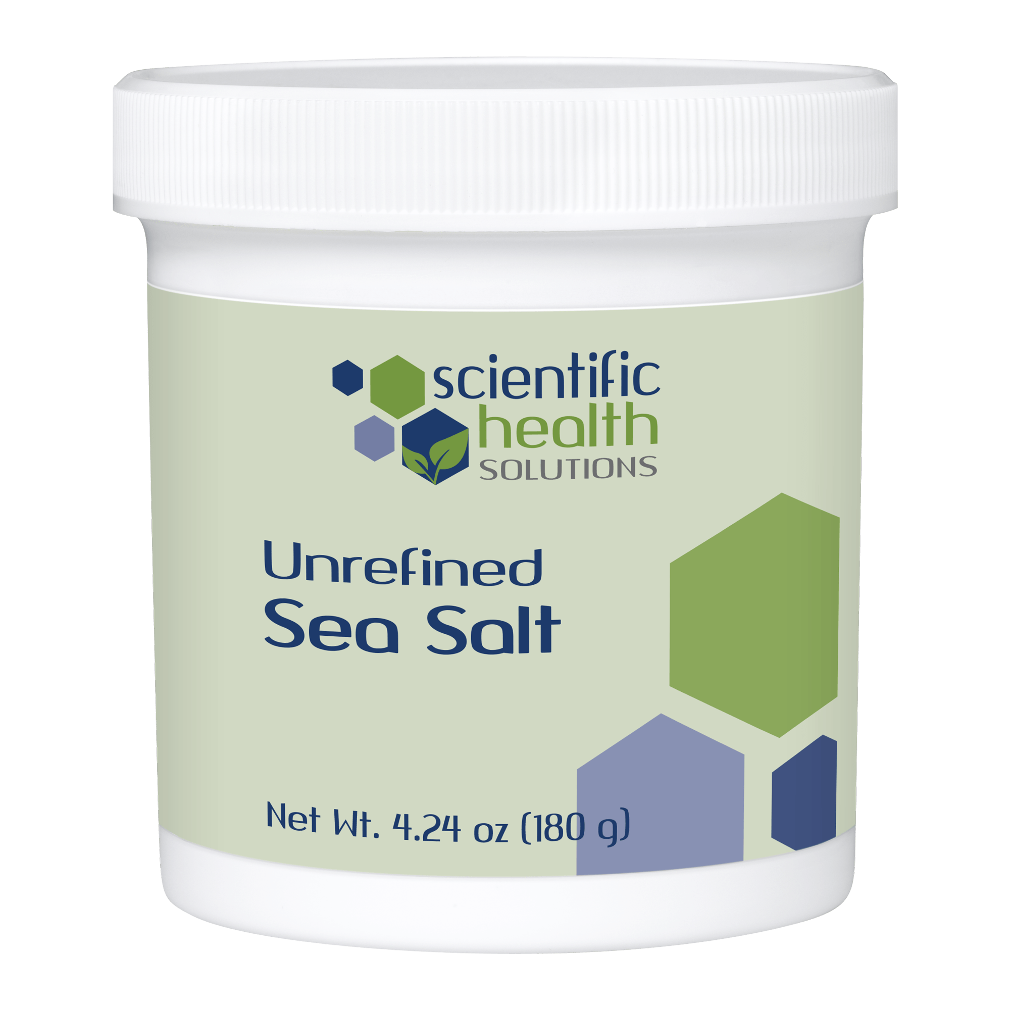 Discontinued Unrefined Salt 180 gr Scientific Health Solutions