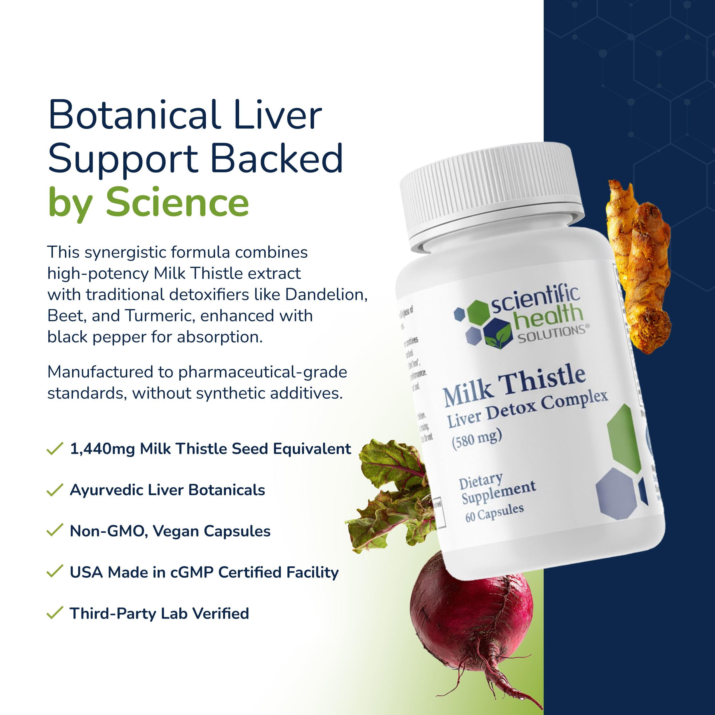 Milk Thistle Liver Detox Complex 580mg - Image 6