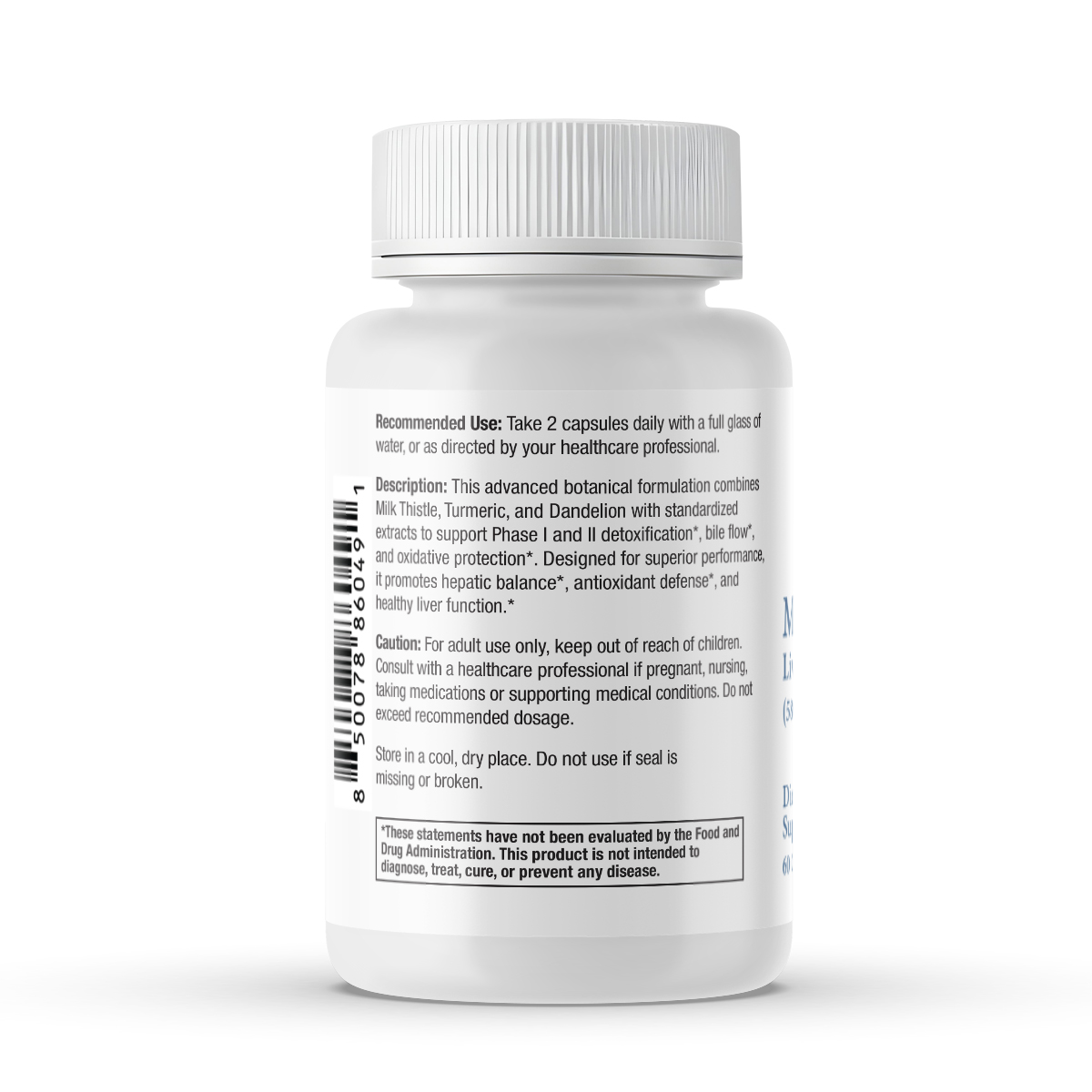 Milk Thistle Liver Detox Complex 580mg - Image 2
