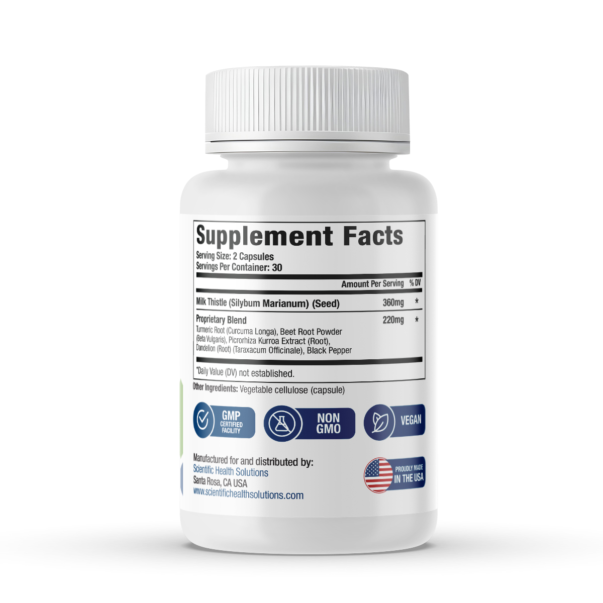Milk Thistle Supplement Facts