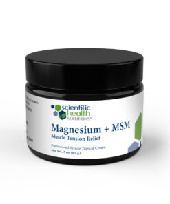 Magnesium + MSM Muscle Tension Relief Cream 3oz