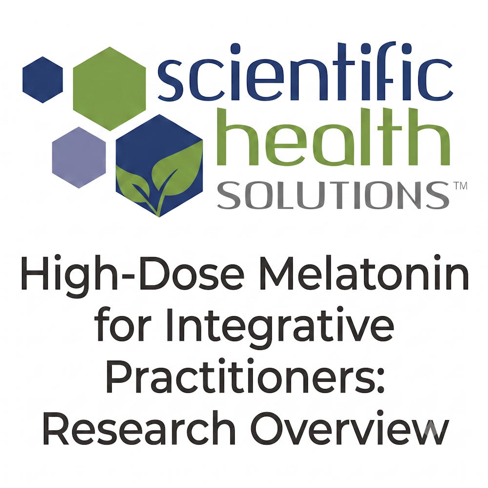 Read more about the article High-Dose Melatonin for Integrative Practitioners: Research Overview
