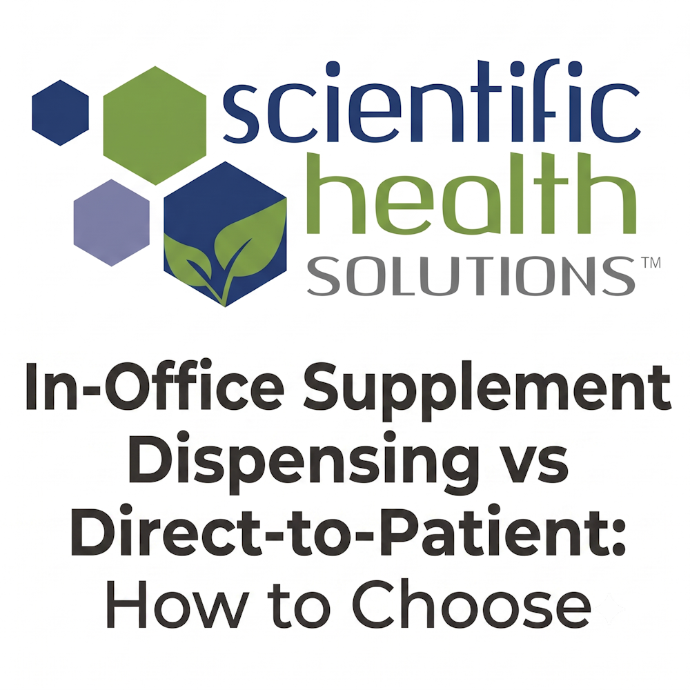 Read more about the article In-Office Supplement Dispensing vs Direct-to-Patient: How to Choose